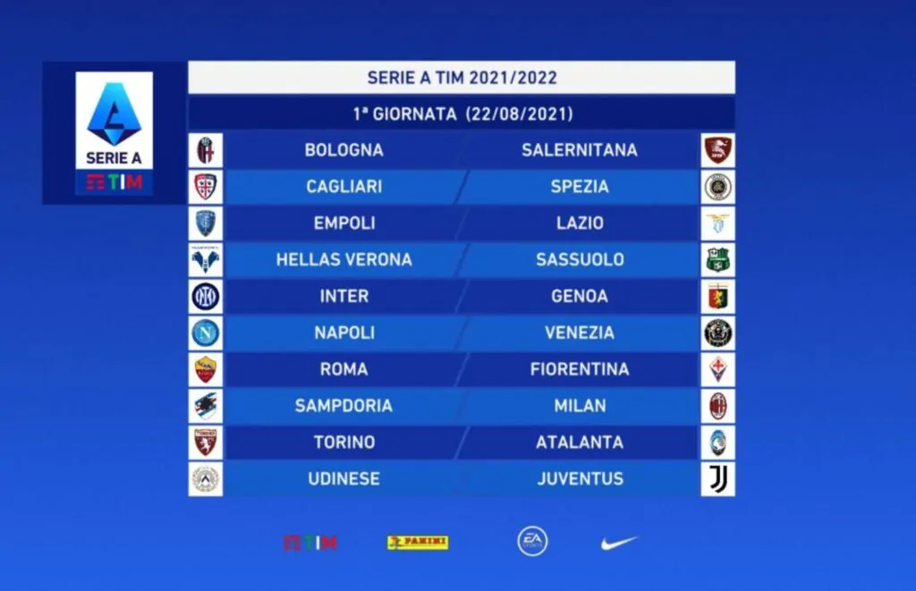 Calendario Serie A