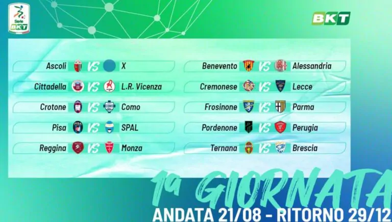 Calendario Serie B