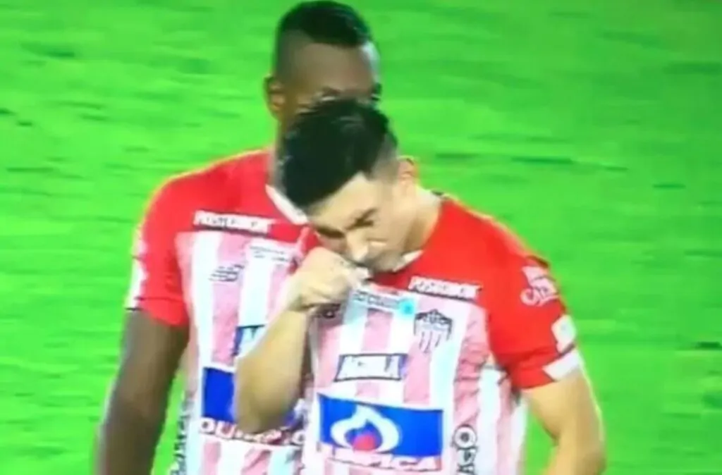 calciatore sniffa