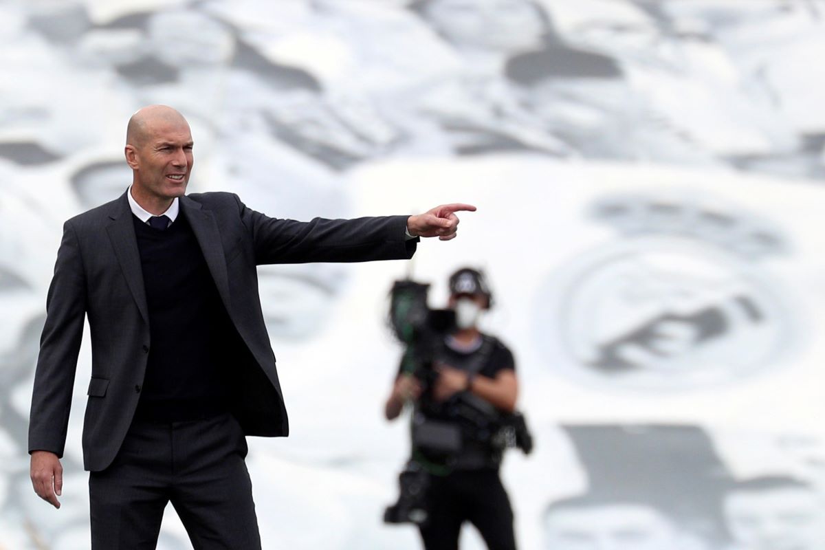 Zidane panchina