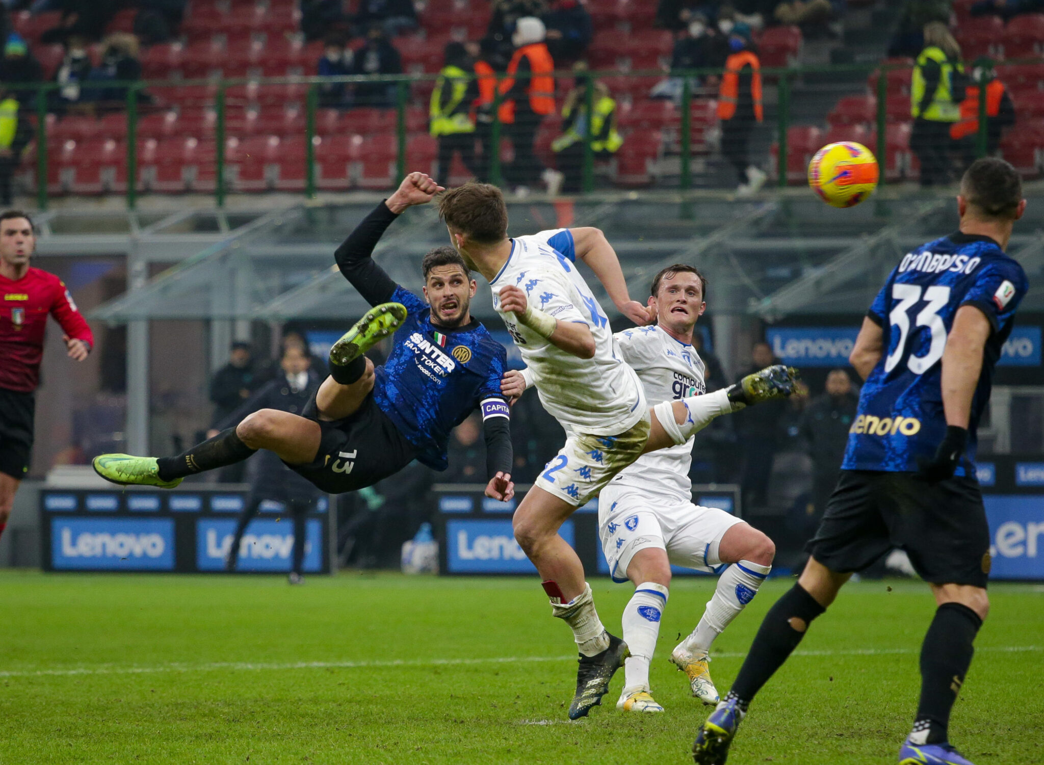 L’Inter soffre ma la spunta! L’Empoli ko ai supplementari: i nerazzurri ai quarti i finale di Coppa Italia