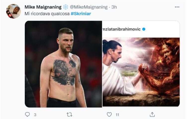 tatuaggio Skriniar