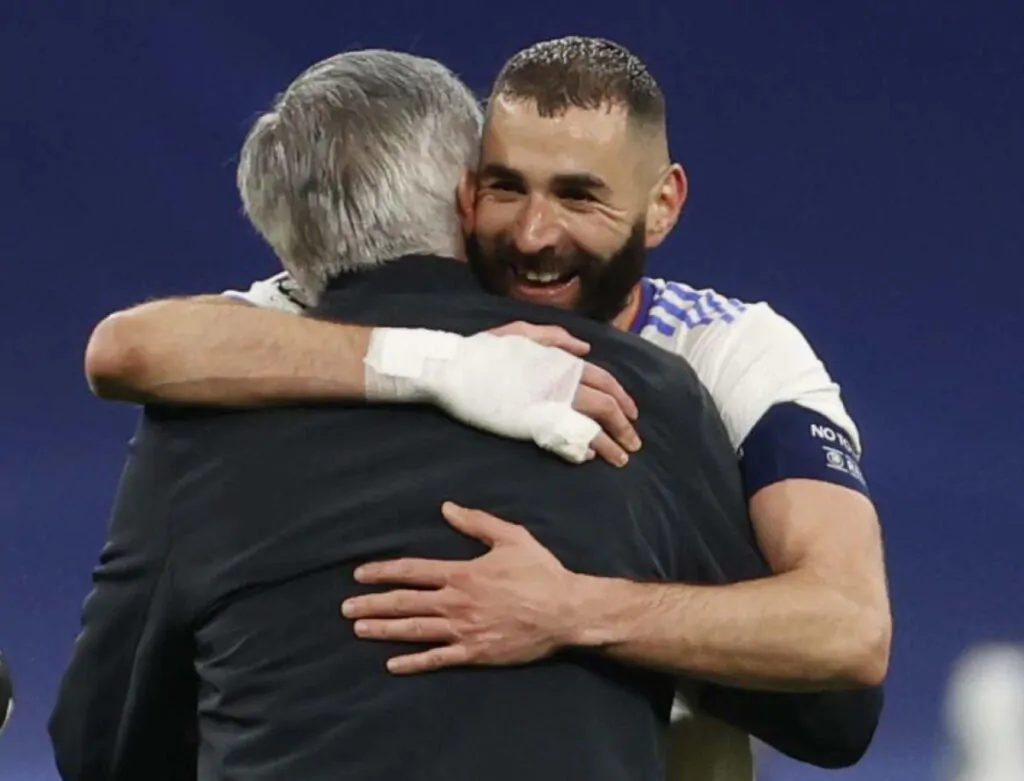 Benzema Ancelotti