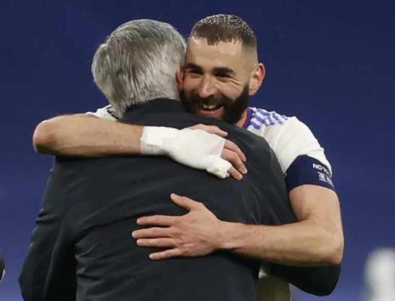 Benzema Ancelotti