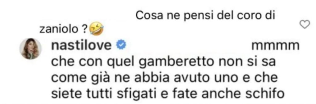 Nasti Zaniolo 