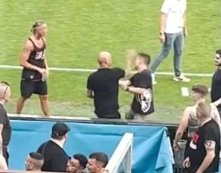 schiaffi ultras Milan
