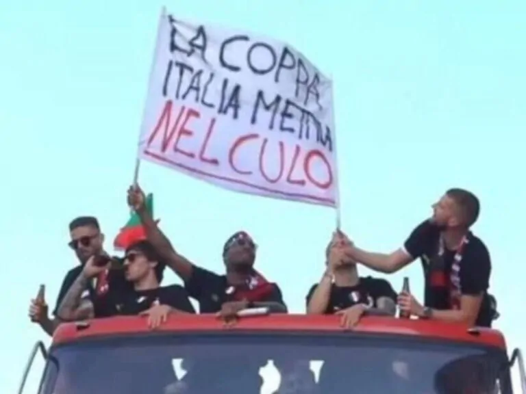Striscione Milan