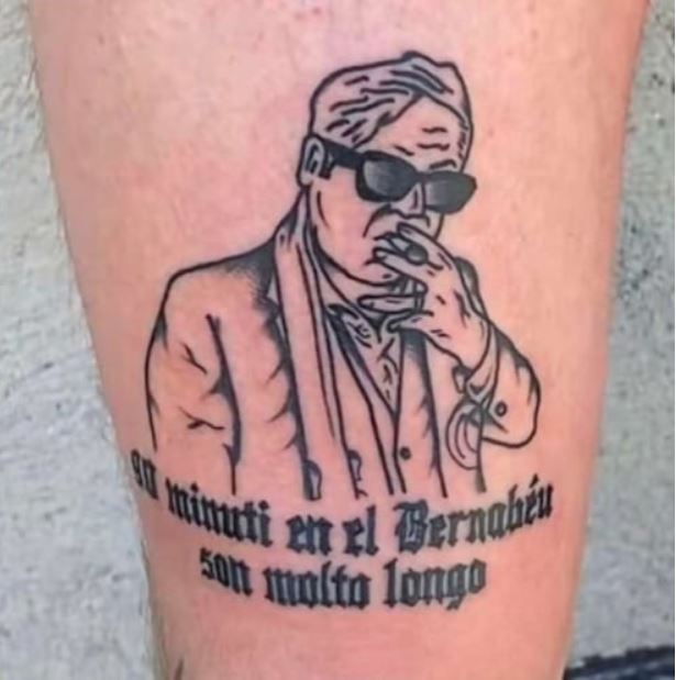 Tatuaggio Ancelotti