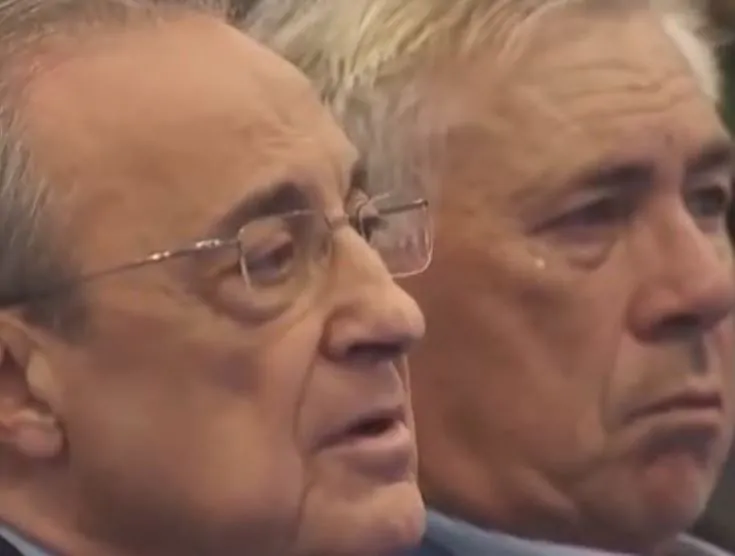 lacrime Ancelotti