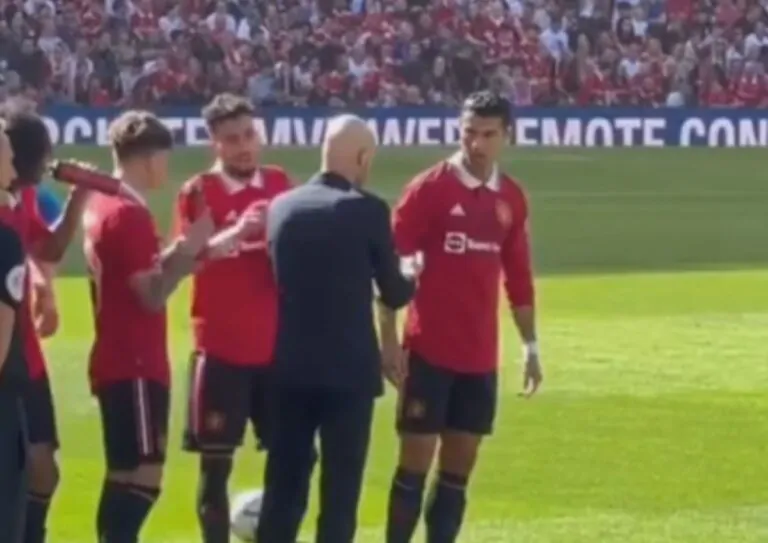 Ten Hag Ronaldo