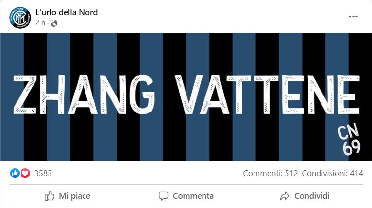 Curva Nord Inter