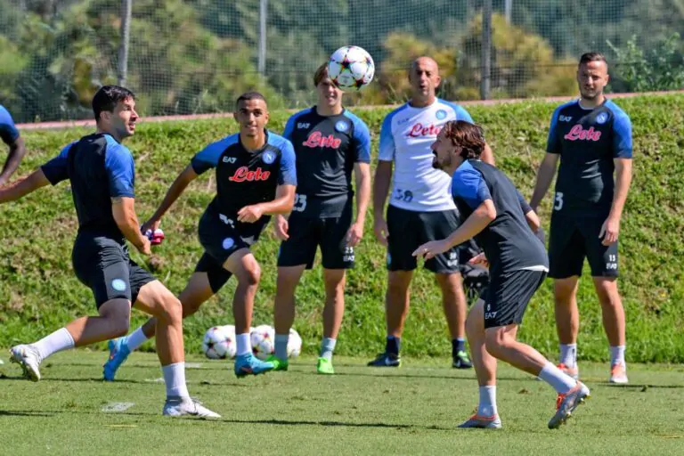 allenamento Napoli