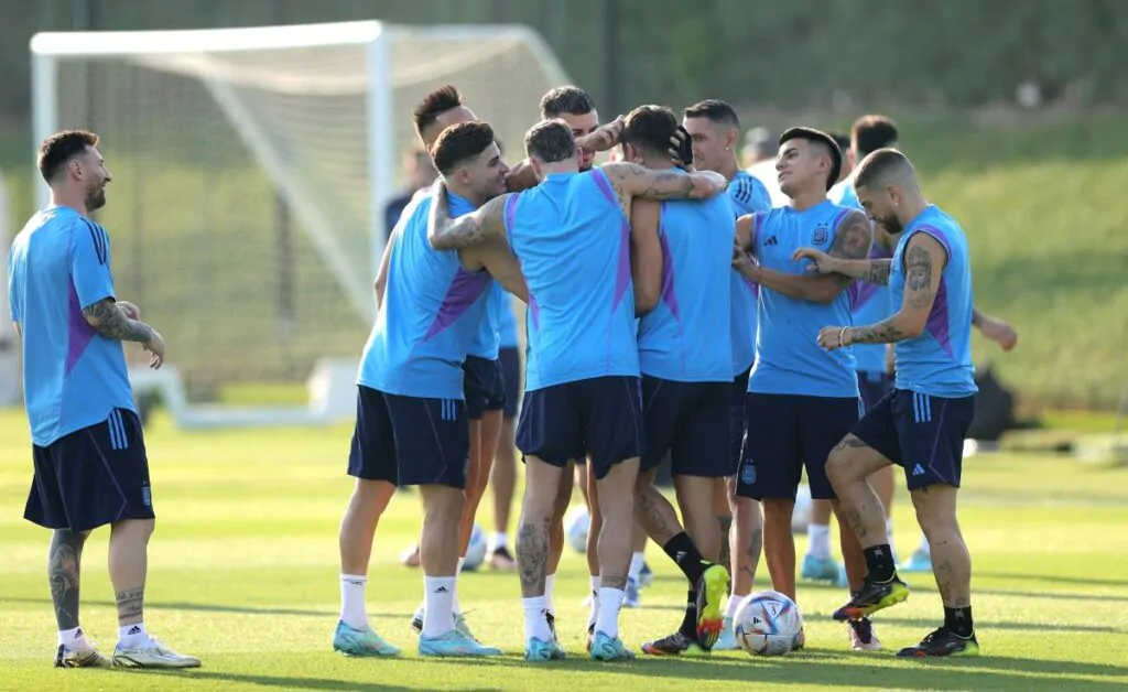 allenamento Argentina