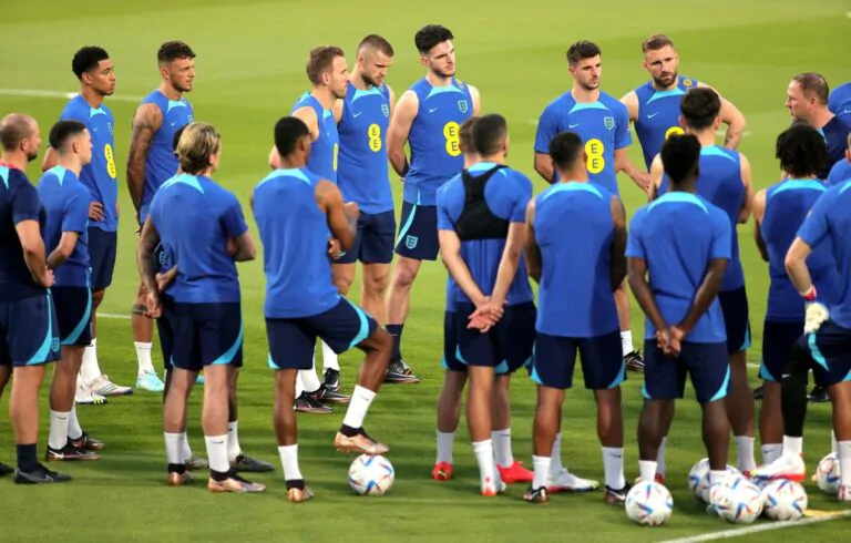 allenamento Inghilterra
