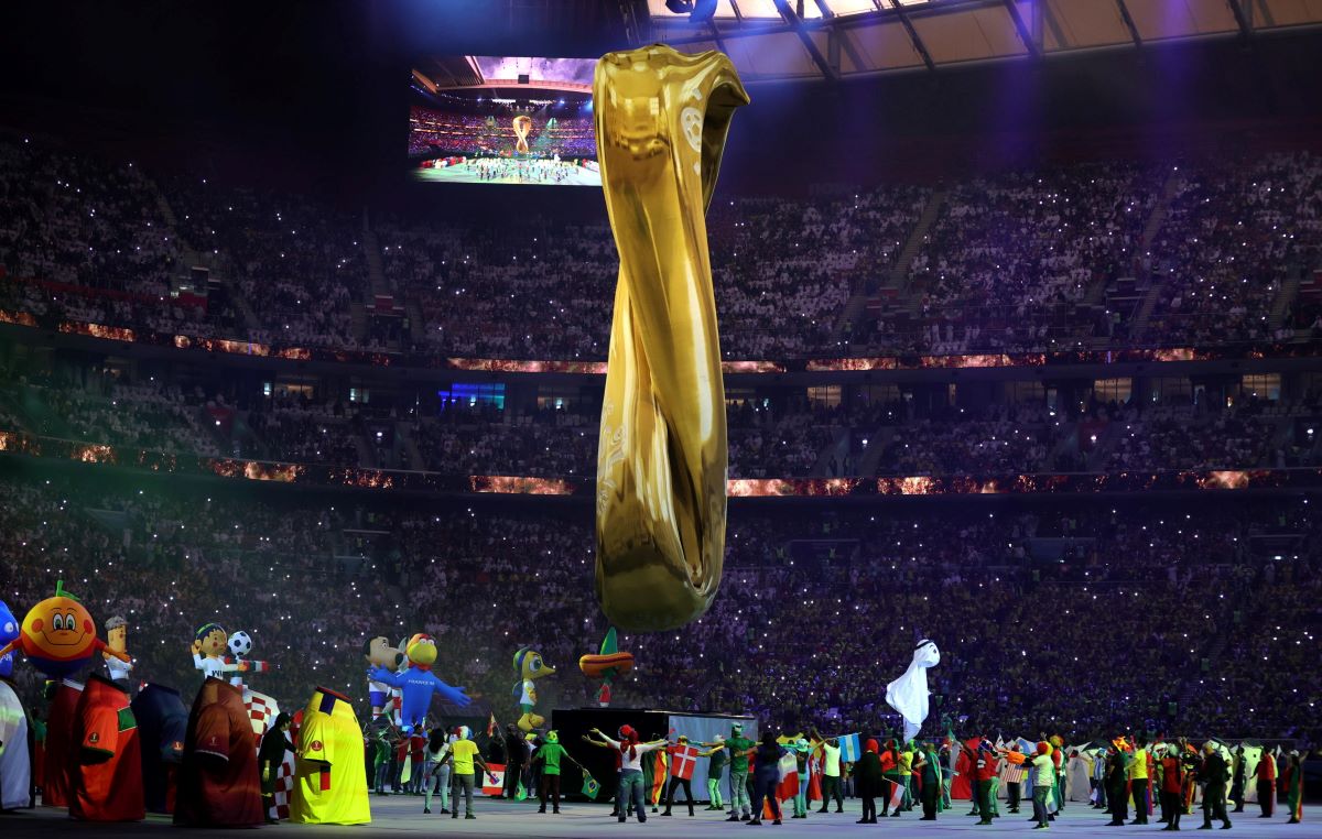 E' iniziato lo spettacolo del Mondiale la cerimonia d'apertura FOTO
