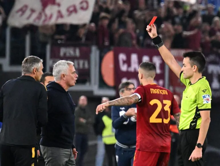 espulsione Mourinho