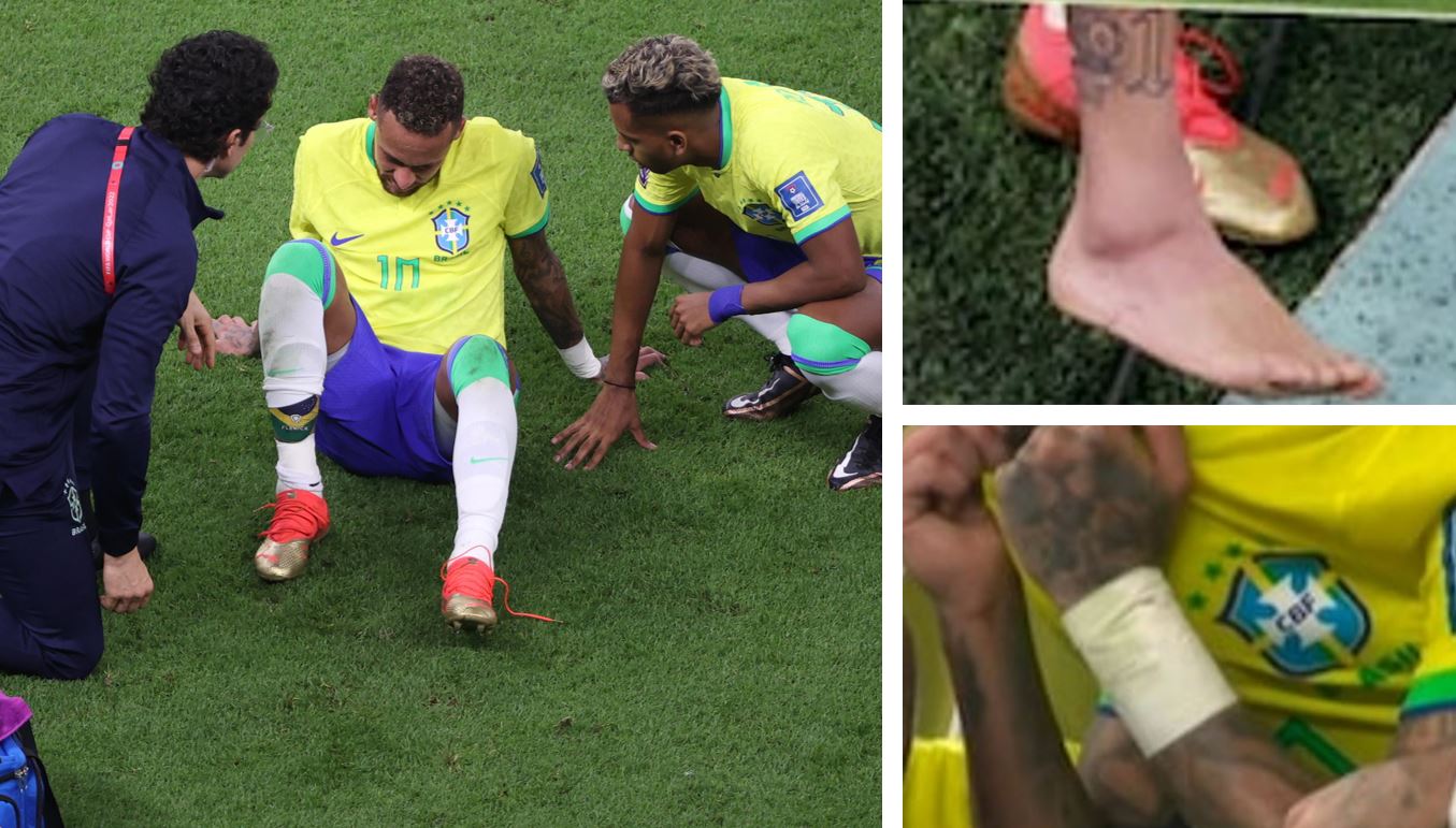 infortunio Neymar