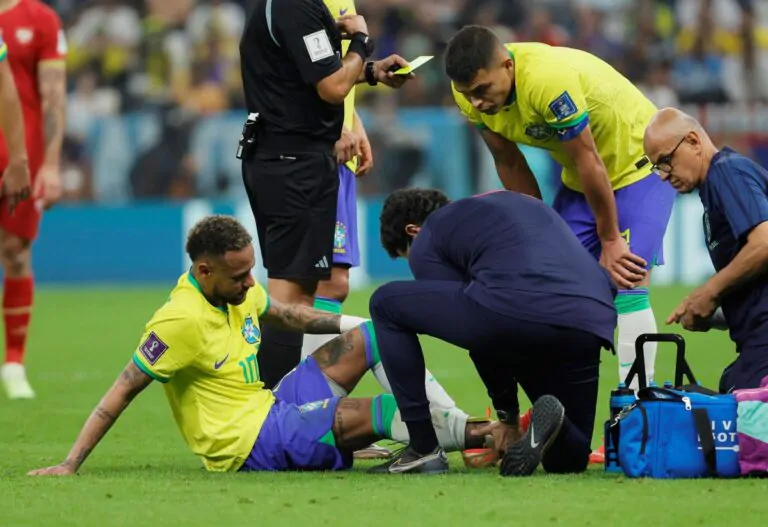 infortunio neymar
