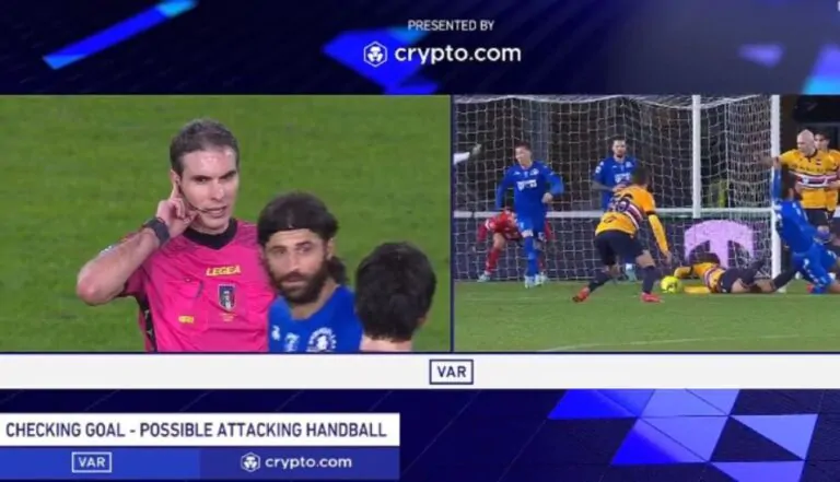 gol annullato Sampdoria