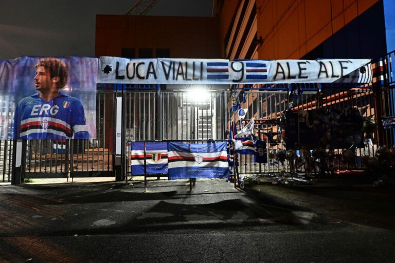 omaggio vialli Sampdoria