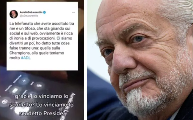 telefonata de laurentiis tifoso