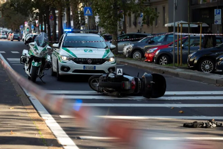 incidente scooter
