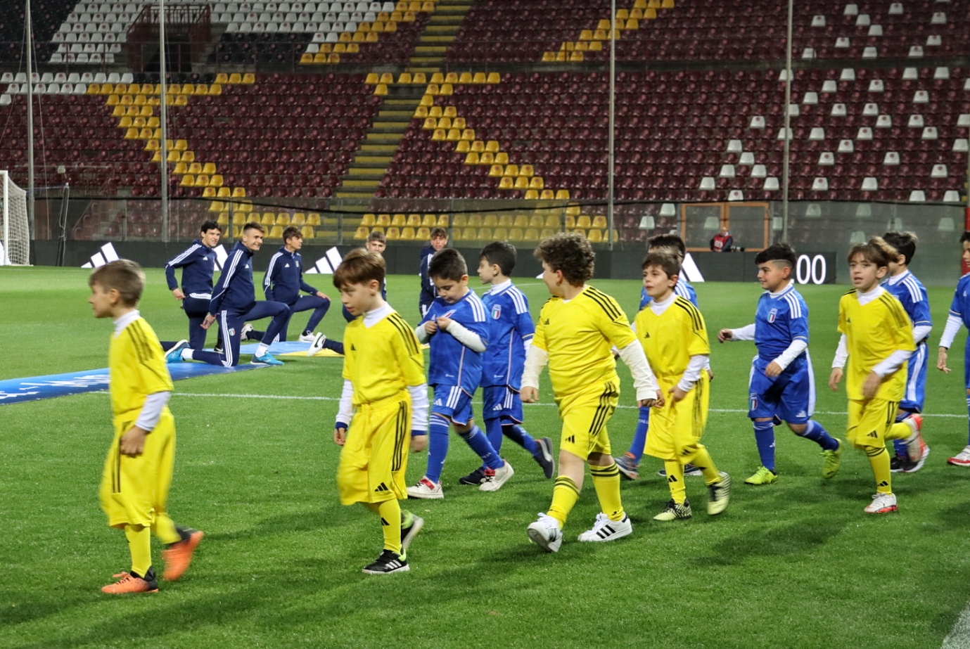 Italia Ucraina U21 oltre lo sport: il significato della partita del Granillo | FOTO