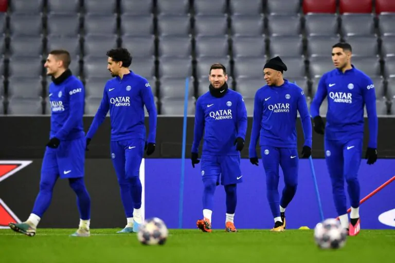 allenamento Psg