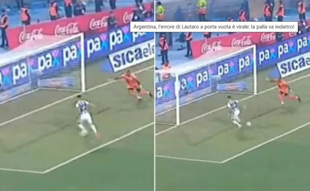 gol sbagliato lautaro martinez argentina curacao