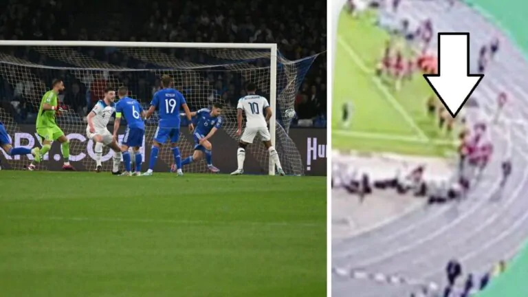 italia inghilterra bandierina