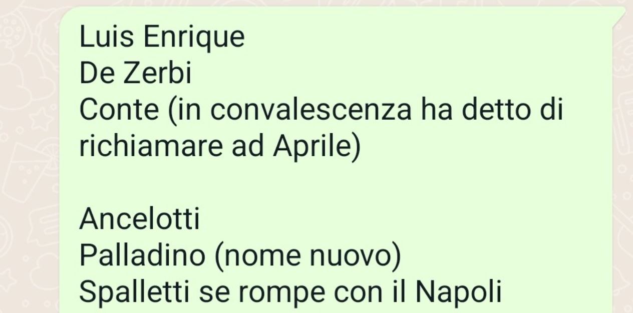 panchina milan
