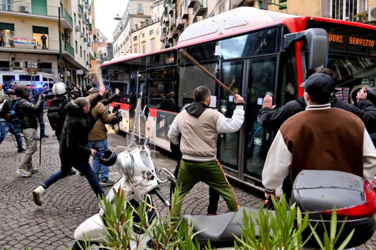 scontro Napoli Francoforte