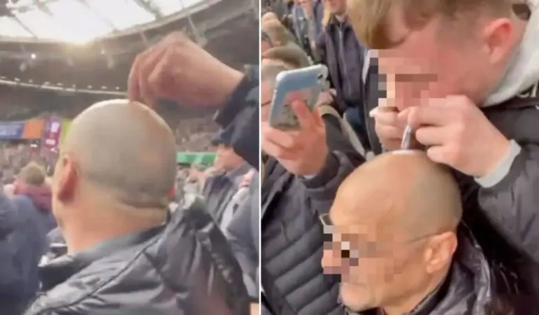 tifosi west ham sniffano stadio