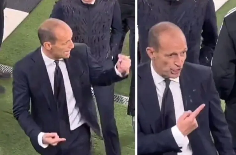 Allegri sfottò napoli