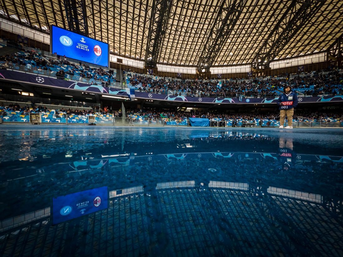 Napoli Milan coreografia