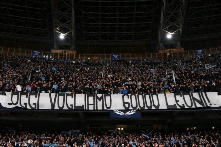 Napoli Milan coreografia