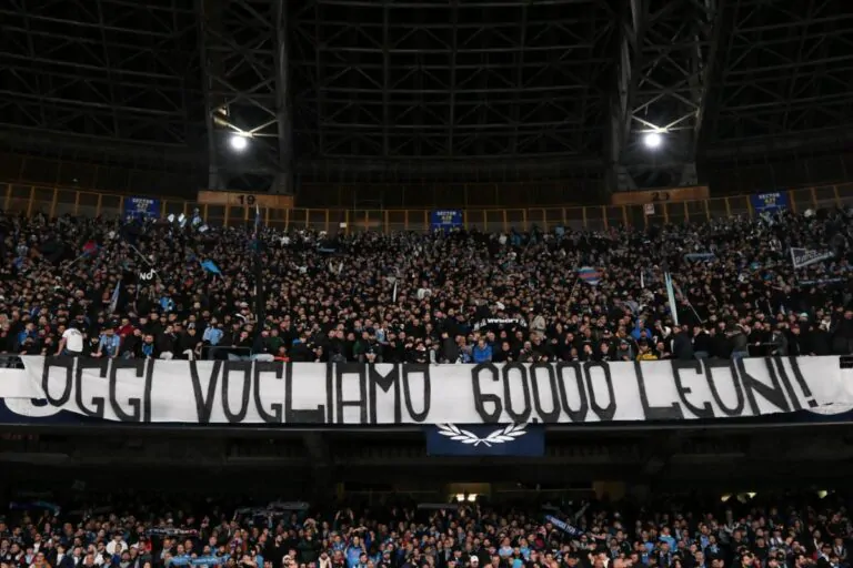 Napoli Milan coreografia