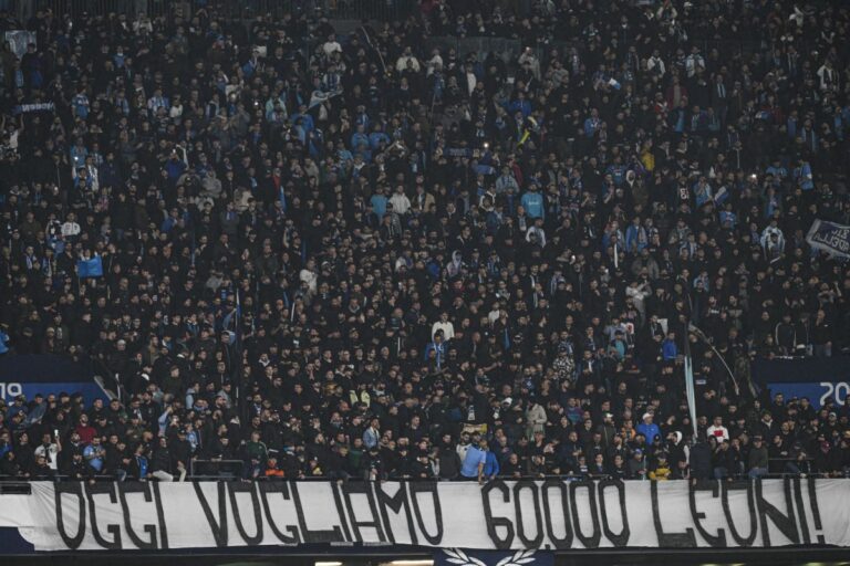 Napoli Milan coreografia
