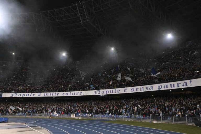 Napoli Milan coreografia