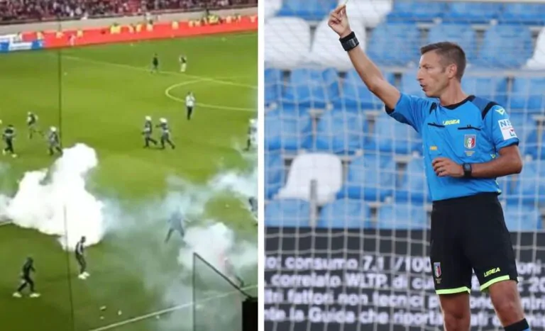 aggredito arbitro massa