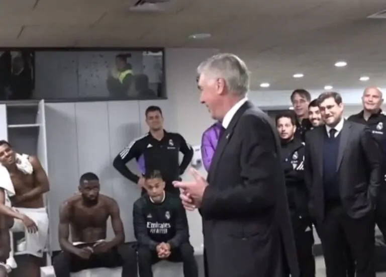 discorso ancelotti real madrid barcellona