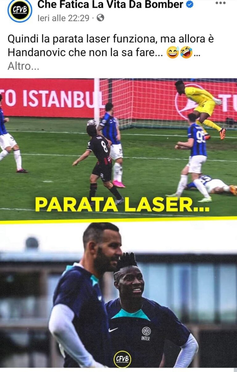 Meme Milan-Inter Champions League