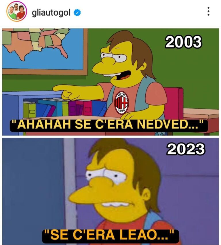Meme Milan-Inter Champions League