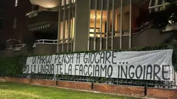 Striscione Dimarco