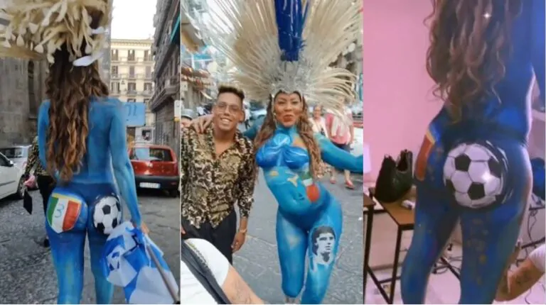 body painting napoli
