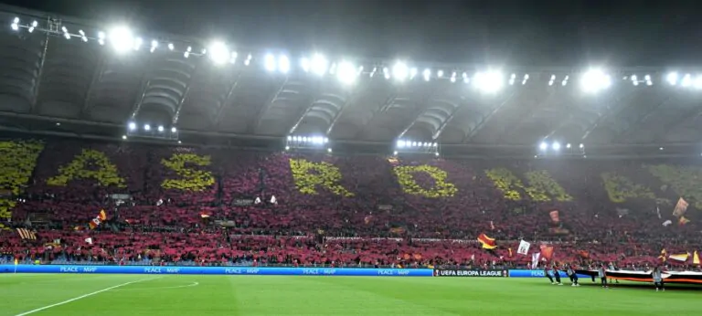 coreografia Roma Leverkusen