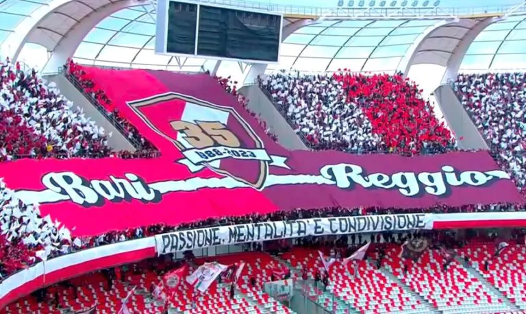 coreografia bari reggina