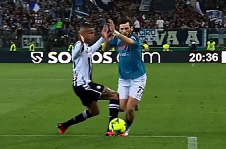 rigore udinese napoli