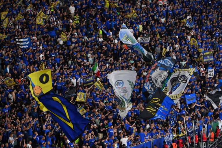 Manchester City Inter coreografie