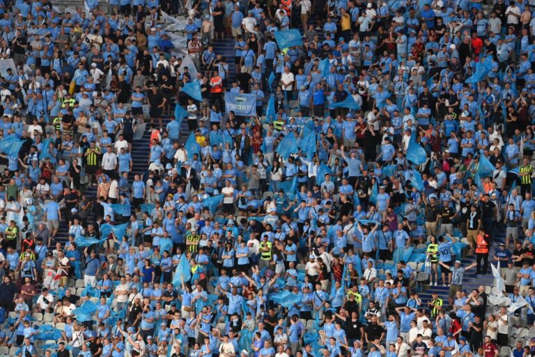 Manchester City Inter coreografie
